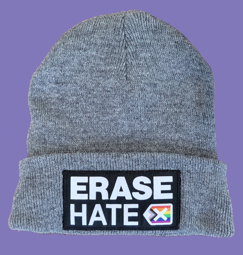 Contemporary Erase Hate Beanie